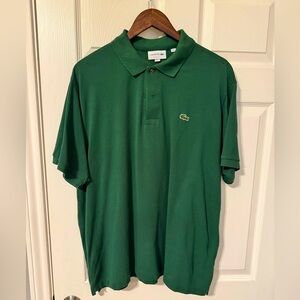 Lacoste Classic Fit L.12.12 Original Piqué Polo, Pine Green, XXL, EUC
